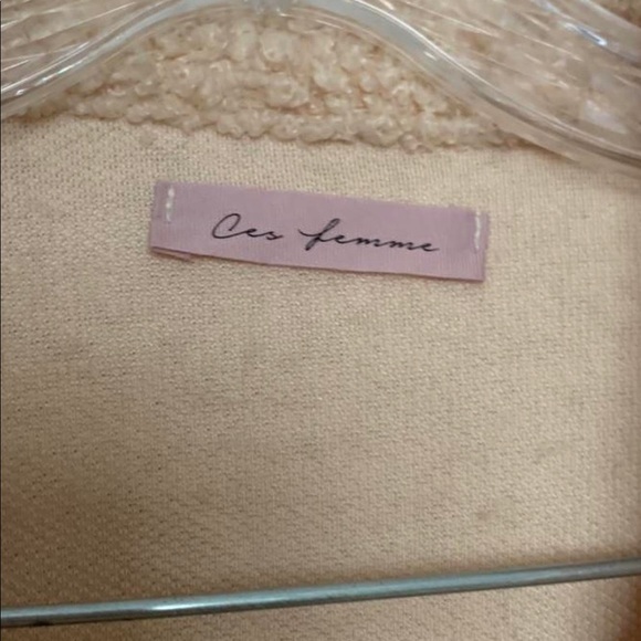 Teddy bear button down jacket - Picture 3 of 4